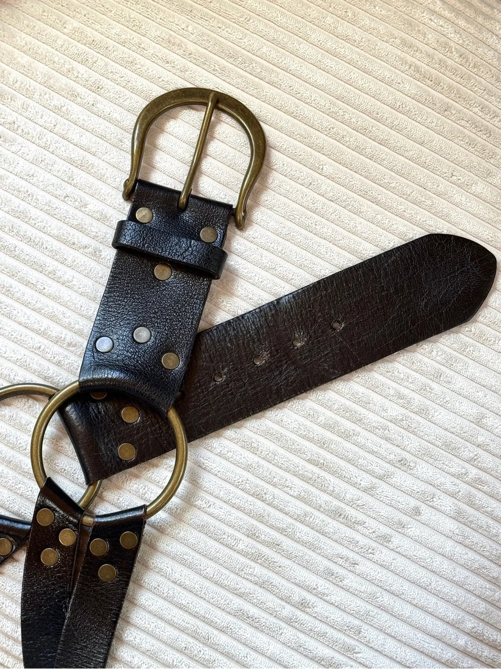 CAbi Leather Harness Belt - size L